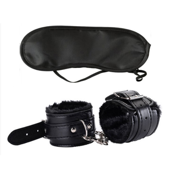 Kit Erótico de Esposas y Antifaz