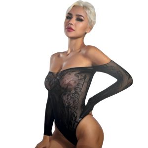 Lencería Erótica Tipo Body de Malla