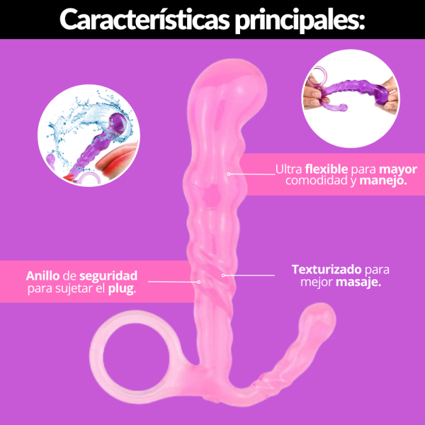 Plug Anal Masajeador de Próstata