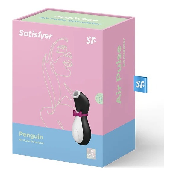 Satisfyer Penguin Succionador de Clítoris – 11 Intensidades, Silencioso y Resistente al Agua